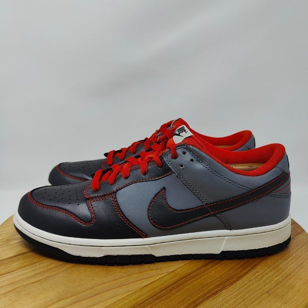 NikeDunkLow-women’s-12(fit like men’s12)- BlackGray-[317813 005]-LowTop-Shoes